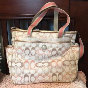 Coach diaper bag